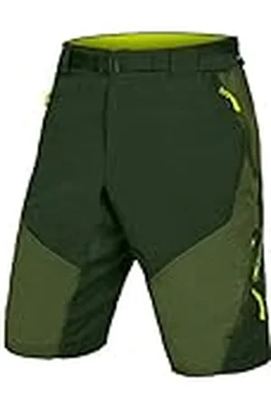 Endura Hummvee II Löst sittande och fodrade mountainbikeshorts för män, storlek L, olivgröna