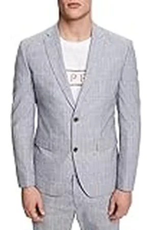 ESPRIT Män 023EO2G308 Blazer, 442/LIGHT Blue 3, normal, , 102 cm