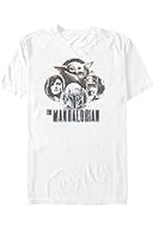 STAR WARS Unisex Mando Circles ekologisk kortärmad t-shirt, , S, , S