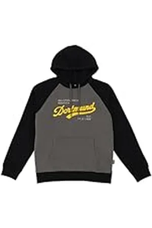Borussia Dortmund BVB Hoodie Explorer svartgrå stl. S, , S