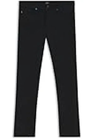 HUGO BOSS Delaware BO Delaware mörkblå slim fit jeans i Comfort-stretch denim, , 30W x 34L