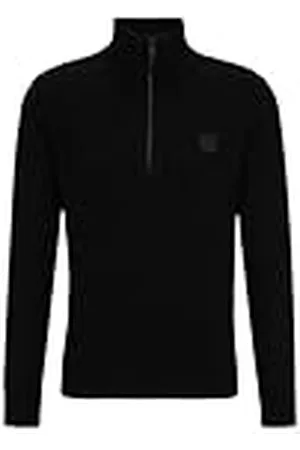 HUGO BOSS Kanobix stickad tröja för män, , XL