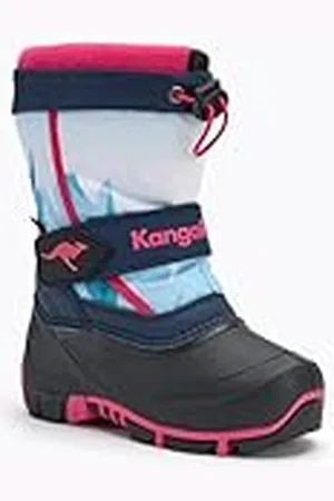 KangaROOS Kanga-Bean IV snöstövlar, DK Navy/Daisy Pink, 29 EU, , 29 EU