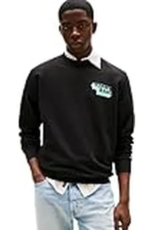 Tommy Hilfiger Herr TJM REG STACK CREW EXT DM0DM21640 pullover tröja, , 6XL, , 6XL stor