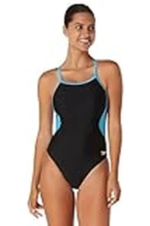 Speedo Baddräkt för kvinnor Prolt Flyback solid vuxen lagfärger, , 40 SE
