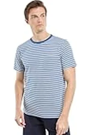 Armor.lux Armor Lux Kortärmad T-shirt i bomull och linne rund hals herr, , L