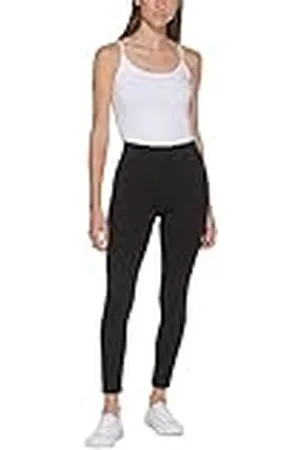 Calvin Klein Kvinnors moderna Essential Power Stretch Legging med midjeband, , M