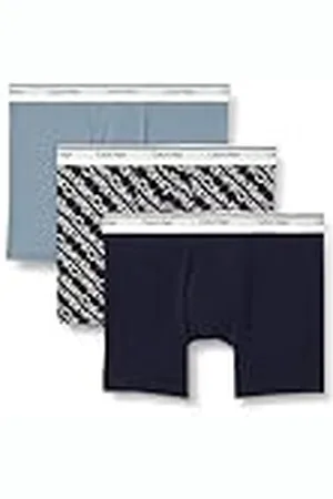 Calvin Klein BOXER Brief 3 PK 000NP2766ABLUE (Faded Denim/Bold Track Logotyp/SHOREL) L, , L