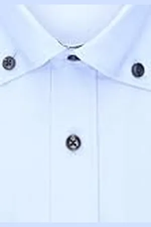 Seidensticker Silkesdekal affärsskjorta för män – normal passform – strykfri – button-down-krage – långärmad – 100% bomull, , 40 SE