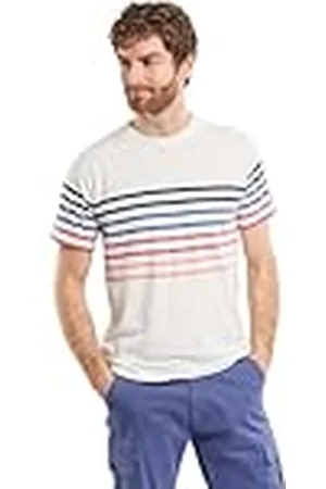 Armor.lux Armor Lux Kortärmad t-shirt i lätt bomull med rund hals herr, , L
