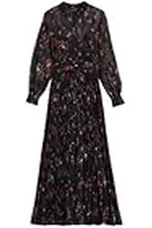 Ted Baker WMD-CEIBA-tryckt maxiskjorta klänning , , 40 SE