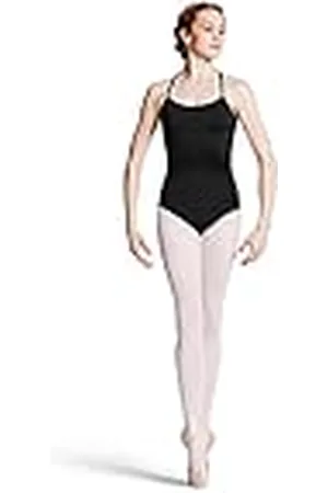 Bloch Dam jubileumsnät hög rygg kamisol leotard