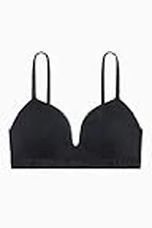 Emporio Armani Dam mikrofiber vadderad triangel BH M, , M