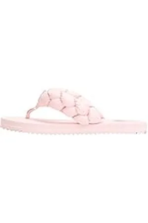 Tommy Hilfiger Dam flätad stringstrand sandal EN0EN02877 flip flops, rosa (Misty Pink), 7 UK, , 41 EU