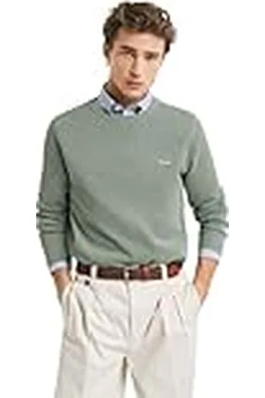GANT COTTON PIQUE C-NECK, , 3XL