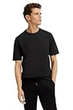 Bugatti Herr t-shirt rund hals basic kortärmad modern passform, , L
