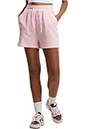 Urban classics Damshorts, damshorts, muslinshorts, korta byxor av muslintyg för kvinnor, lös passform, storlekar XS – 5XL, , 3XL