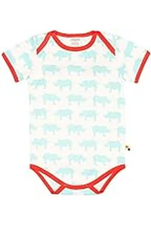 loud + proud Loud stolt unisex baby body kort med tryck, gjord av biobomull, gots certifierad spelare