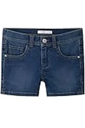 NAME IT Flicka Nkfsalli Slim DNM shorts 3398-Ic Tb, , 116