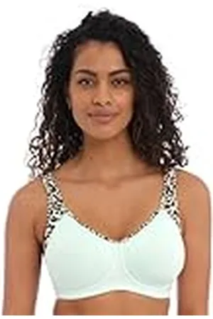 Freya F aktiv beige heltäckande bh för kvinnor, ogenomskinlig, , 32F