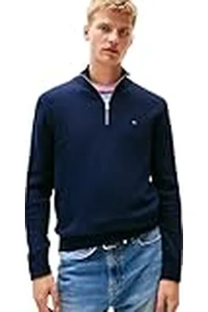 Tommy Hilfiger Herrtröja med halv dragkedja, , 4XL stor