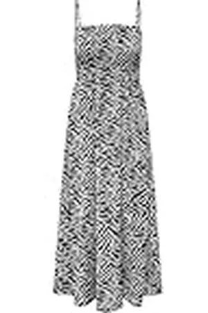 ONLY Onlnova Life Vis Elodie Long Dress AOP, , M