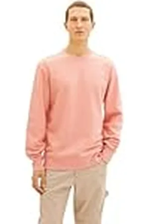 TOM TAILOR Sweatshirt för män, 12642 – Hazy Korallros, XXL