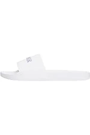 Tommy Hilfiger Herr HILFIGER TRYCK TUMBLE POOL SLIDE FM0FM05505 Slides, Vit (Vit), 11, , 46 EU