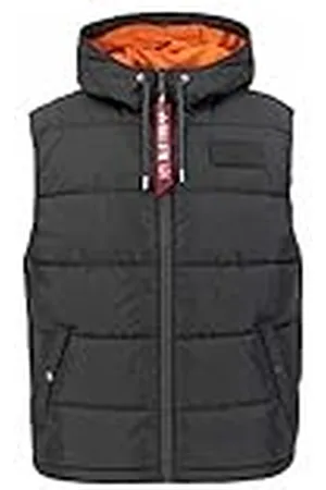 Alpha Industries Pufferväst med huva FD Herrväst