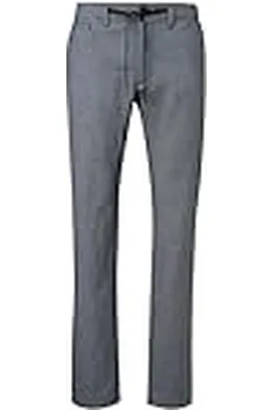 QS by s.Oliver Regular Fit: Chino gjord av bomullstreck, , 28W / 32L