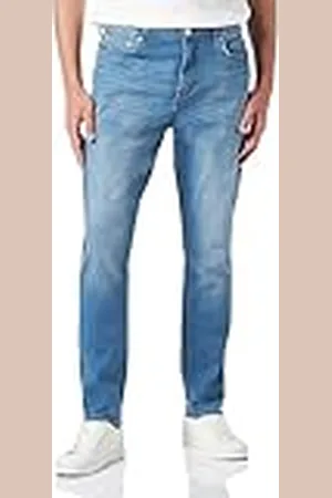 Only & Sons ONSROPE SLIMTAPE 7844 DNM jeanslåda EXT, , 32W x 32L