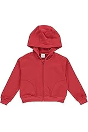 Green Cotton Flicka sweat huvtröja zip jacka sweatshirt med huva, , 128