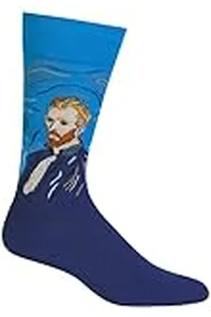 Hot Sox George Washington Crew Strumpor för män, , 6-12