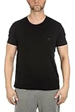 Emporio Armani Herr Pyjamas topp 2-pack T-shirt ren bomull, , L