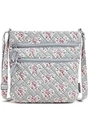 Vera Bradley Dam bomull trippel dragkedja hipster crossbody handväska,