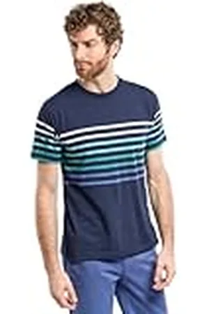 Armor.lux Armor Lux Kortärmad t-shirt i lätt bomull med rund hals herr, , M