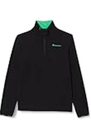 Champion Unisex barn Legacy Micro Polar Fleece B-Quick-Dry Micropolar Half Zip Sweatshirt, , 5-6 år