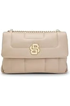 HUGO BOSS B Icon Axelväska M, Axelväska för Kvinnor, Ljus Beige, En Storlek, , Talla única