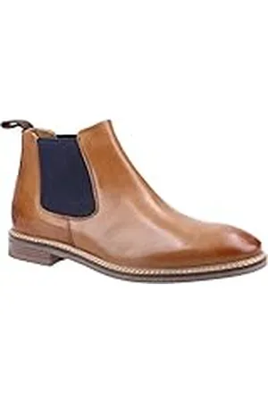 Hush Puppies Herr Blake Chelsea Boot, TAN, 8 UK