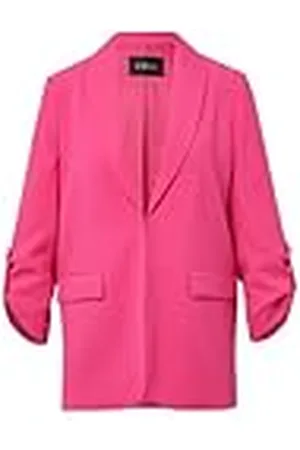 QS by s.Oliver Crêpe-blazer med 3/4-ärmar och detaljer, , 46