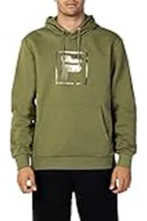 Fila Herr bergün huvtröja, loden grön, XL