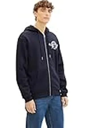 TOM TAILOR Sweatjacka för män, , S