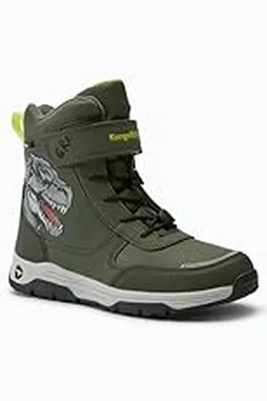 KangaROOS Kanga-Bean IV snöstövlar, DK Navy/Lime, 33 EU, , 33 EU