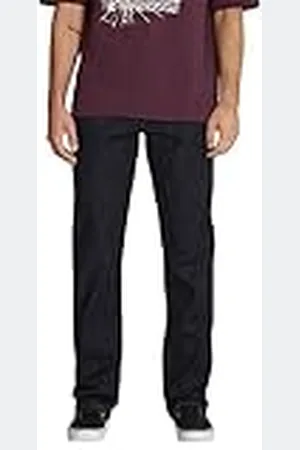 Volcom Solver denim jeans för män, handfat – ny, 30 W/30 l, Skölj - ny, 30W / 30L