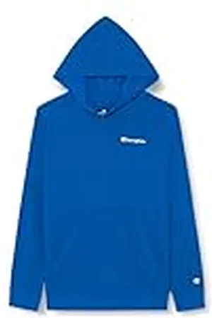 Champion Unisex barn legacy icons B-Ultralight Spring Terry Small Script Logo Hoodie, , 9-10 år