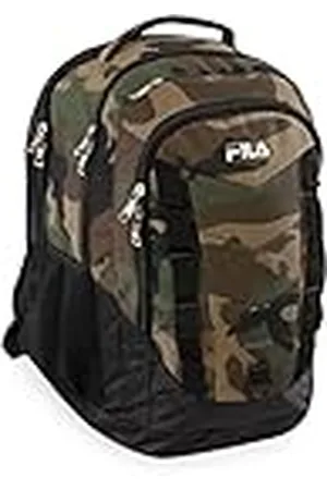 Fila Deacon 6 XXL Laptop Backpack, Black CAMO, One Size