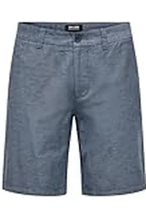Only & Sons Shorts för män enfärgade, , M