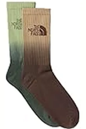 The North Face Unisex Everyday Crew Dip Dye - 2P Strumpor Khaki Stone/Smokey Brow S