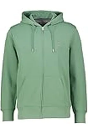GANT REG Shield full dragkedja hoodie, , XXL