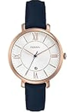 Fossil ES3988 kvinnors analog kvartsur med läderrem, , Bälte
